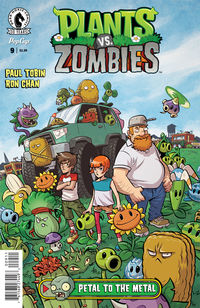 Cover image for Plants vs. Zombies #9: Petal to the Metal