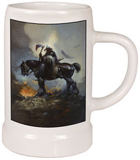 Cover image for Frank Frazetta Death Dealer Stein