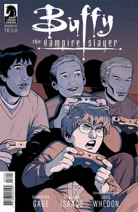 Cover image for Buffy the Vampire Slayer Season 10 #14 (Rebekah Isaacs variant cover)