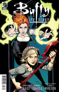 Cover image for Buffy the Vampire Slayer Season 10 #17 (Rebekah Isaacs variant cover)