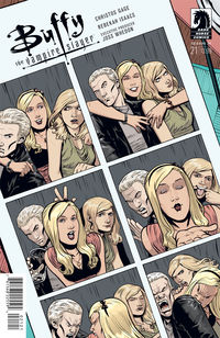 Cover image for Buffy the Vampire Slayer Season 10 #21 (Rebekah Isaacs variant cover)