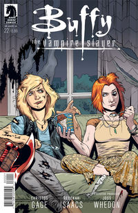 Cover image for Buffy the Vampire Slayer Season 10 #22 (Rebekah Isaacs variant cover)