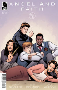 Cover image for Angel & Faith Season 10 #16 (Mike Norton variant cover)