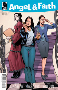 Cover image for Angel & Faith Season 10 #18 (Mike Norton and Mark Englert Variant Cover)