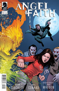 Cover image for Angel & Faith Season 10 #19 (Mike Norton variant cover)