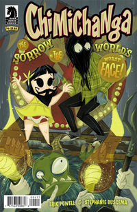 Cover image for Chimichanga: The Sorrow of the World's Worst Face! #4