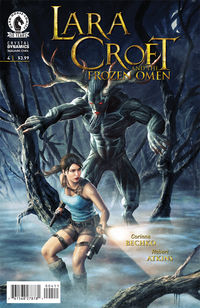 Cover image for Lara Croft and the Frozen Omen #4
