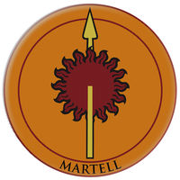 Cover image for Game of Thrones Embroidered Patch: Martell