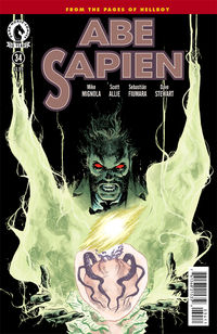 Cover image for Abe Sapien #34