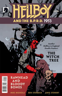 Cover image for Hellboy and the B.P.R.D.: 1953--The Witch Tree & Rawhead and Bloody Bones