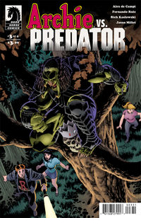 Cover image for Archie vs. Predator #3 (Kelley Jones variant cover)