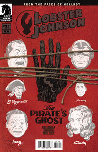 Cover image for Lobster Johnson: The Pirate's Ghost #3
