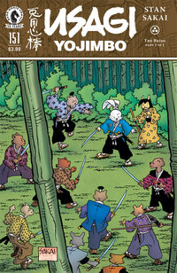 Cover image for Usagi Yojimbo #151