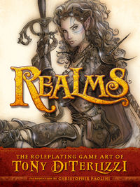 Cover image for Realms: The Roleplaying Game Art of Tony DiTerlizzi Ltd. Ed. HC
