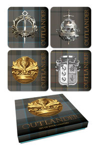 Cover image for Outlander Coaster Set: Tartan