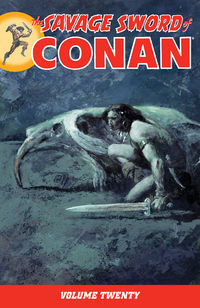 Cover image for The Savage Sword of Conan Volume 20 TPB