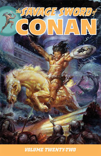 Cover image for The Savage Sword of Conan Volume 22 TPB