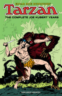 Cover image for Edgar Rice Burroughs' Tarzan: The Complete Joe Kubert Years TPB