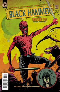 Cover image for Black Hammer #3 (Jeff Lemire variant cover)