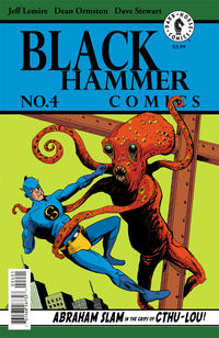 Cover image for Black Hammer #4 (Jeff Lemire variant cover)