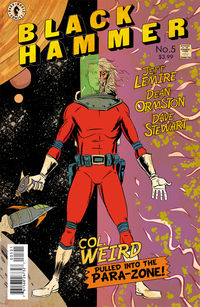 Cover image for Black Hammer #5 (Jeff Lemire variant cover)