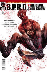 Cover image for B.P.R.D.: The Devil You Know #3
