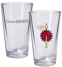 Cover image for Game of Thrones: Martell Pint Glass