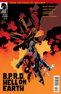 Cover image for B.P.R.D. Hell on Earth #135 (Mike Mignola Variant Cover)