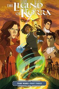 Cover image for The Legend of Korra: Turf Wars Part Three TPB