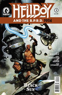 Cover image for Hellboy and the B.P.R.D.: 1954--The Black Sun #2