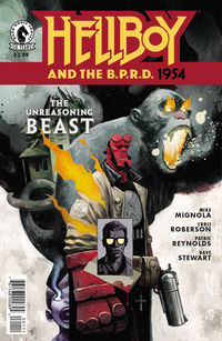 Cover image for Hellboy and the B.P.R.D.: 1954--The Unreasoning Beast