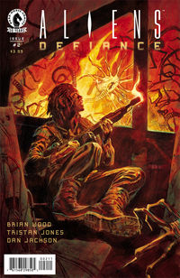 Cover image for Aliens: Defiance #2