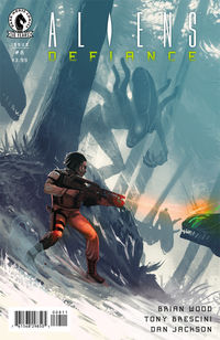 Cover image for Aliens: Defiance #8