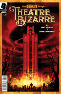 Cover image for The Goon in Theatre Bizarre (John Dunivant variant cover)