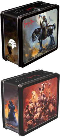 Cover image for Frazetta's Death Dealer Lunchbox