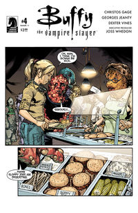 Cover image for Buffy the Vampire Slayer Season 11 #4 (Georges Jeanty variant cover)