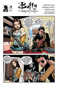 Cover image for Buffy the Vampire Slayer Season 11 #9 (Dexter Vines and Georges Jeanty Variant Cover)