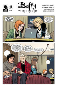 Cover image for Buffy Season 11 #11 (Rebekah Isaacs Variant Cover)