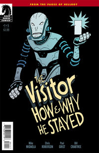 Cover image for The visitor: How and Why He Stayed #1