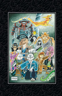 Cover image for The Usagi Yojimbo Saga: Legends Ltd. Ed. HC