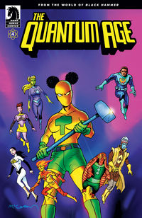 Cover image for Quantum Age: From the World of Black Hammer #4 (Brendan McCarthy Variant Cover)