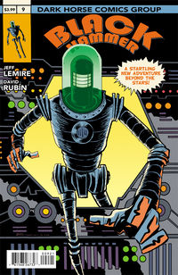 Cover image for Black Hammer #9 (Jeff Lemire variant cover)