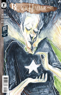 Cover image for Black Hammer #12 (Jeff Lemire variant cover)