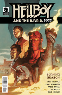 Cover image for Hellboy and the B.P.R.D.: 1955--Burning Season