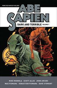 Cover image for Abe Sapien: Dark and Terrible Volume 1 HC