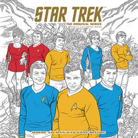 Cover image for Star Trek: The Original Series Adult Coloring Book Volume 2--Where No Man Has Gone Before TPB