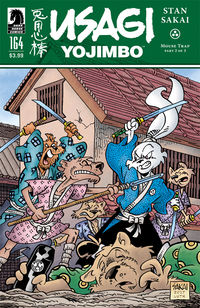 Cover image for Usagi Yojimbo #164