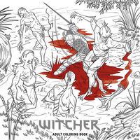 Cover image for The Witcher Adult Coloring Book TPB