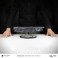 Cover image for Halo: UNSC Infinity Ship 18" Replica (Dark Horse Direct)