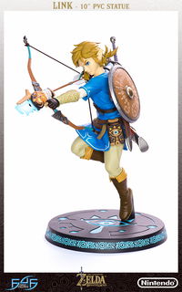 Cover image for The Legend of Zelda: Breath of the Wild Link Figure